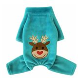 Gedyco Happy Deer Yumuşacık Peluş Küçük Irk Köpek Tulumu | Küçük Irk, peluş tulum, tulum pijama, peluş pijama, peluş pijama tulum, köpek pijaması, xmas tulum, xmas pijama