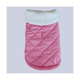 Gedyco Pink Kapitone Içi Polarlı Küçük Irk Köpek Yeleği