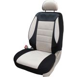 Geely Echo Uyumlu Tay Tüyü Oto Koltuk Kılıfı - Bej - Siyah