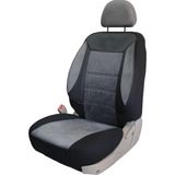 Geely Echo Uyumlu Tay Tüyü Oto Koltuk Kılıfı - Füme - Siyah