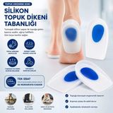 GEEN Şeffaf Silikon Topuk Tabanlık - Mavi