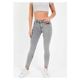 geenz manifacture Anastasia Kar Gri Süper Skinny Solmaz Likralı Jeans Pantolon