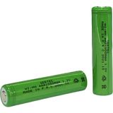 Gees Global 1.2V 1000 Mah - Aaa - Ni-Mh Şarjlı Pil - (Başsız / Flat Head) - Çok Renkli - 1 Adet