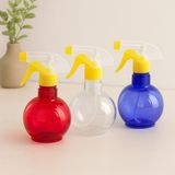 Gees Global 350 ml Plastik Sprey Şişe (Şeffaf Renkli) - 100'LÜ