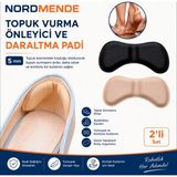 Gees Global 5 mm Topuk Vurma Önleyici Ayakkabı Daraltma Pedi 2'li Set - Standart