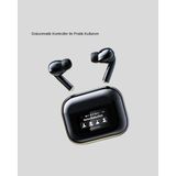 Gees Global Aktif Gürültü Engelleme (Anc) Kablosuz Bluetooth Kulaklık – Dijital Ekranlı, Dokunmatik ve Uz