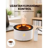 Gees Global Alev Efektli Buhar Makinesi – Aromaterapi Nemlendirme ve Işık Modlu Tasarım Yeni Nesil