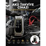 Gees Global Araç Kullanıcıları Için Çok Fonksiyonlu Akü Takviye Cihazı