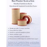 Gees Global Bez Flaster 5 cm x 5 M Medikal Sabitleme Bandı Hipoalerjenik Yapışkanlı Cerrahi Bez Flaster - Renkli - Standart
