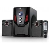Gees Global Bluetooth Ses Sistemi 2+1 EMR-203 USB Sd Kart Uyumlu - Renkli