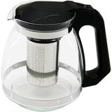 Gees Global Çelik Süzgeçli Cam Demlik 1500ML