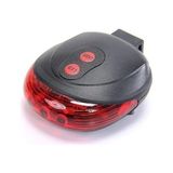 Gees Global Çok Fonksiyonlu Pilli Bisiklet LED Lazer Işığı Arka Stop Lambası - 1 - Çok Renkli