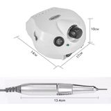 Gees Global Elektrikli Profesyonel Freze Tırnak Törpü Manikür Pedikür Makinesi Nail 85W 35000 Rpm - Renkli