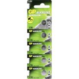 Gees Global Gp LR44 A76 1.5V Lin Pil 5'li Paket - Çok Renkli