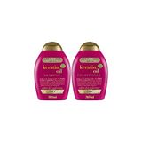 Gees Global Keratin Oil Kırılma Karşıtı Sülfatsız 385 ml Şampuan + 385 ml Saç Kremi 2'li Set