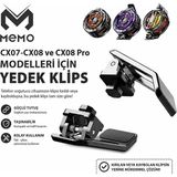 Gees Global Memo CX07-CX08 Modelleri Için Yedek Klips APARAT-(5775) - Siyah - 1