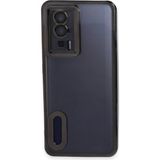 Gees Global Mey Ithalat® Poco F5 Pro Kılıf Slot Silikon - Siyah