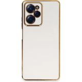 Gees Global Mey Ithalat® Poco X5 Pro 5g Kılıf Volet Silikon - Beyaz