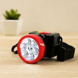 Gees Global Şarjlı 6 LED 2W Kafa Lambası - Ayarlanabilir Işık