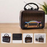 Gees Global Solar Nostalji Müzik Kutusu - Şarjlı - Fm Radyo - Bluetooth Özellikli - Retro Tasarımlı - Çok Renkli - STANDART