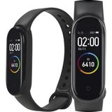 Gees Global Suya ve Toza Dayanıklı Akıllı Bileklik, Uyku Takibi, Adım Sayar ve Gps Özellikli Siyah Model - Renkli - Standart - 1