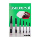 Gees Global Ters Kılavuz 6 Lı Set Saf Çelik Kırık Civata Vida Sökücü Kırılmış Vida Civata Sökme Apa