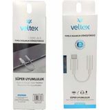 Gees Global Type-C To 3.5mm Kulaklık Ses Çevirici Dönüştürücü Veltex VTX-506 - 1