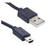 Gees Global USB A / Mini USB 5pin 50 cm V3 Kablo - Renkli