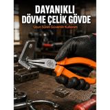 Gees Global Uzun Çene Tasarımlı Dövme Çelik Kargaburun Hassas Kavrama Performansı