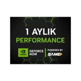 GeForce NOW 1 Aylık Performans Hediye Kartı Yüksek Donanım Gerektirmeden Oyun Keyfi