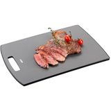 GEFU 13990 Levoro kesme tahtası, büyük, plastik, mutfak tahtası, 38 x 26 cm