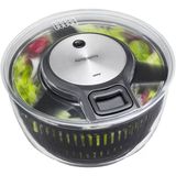 Gefu Speedwing Salata Kurutucusu, Manuel Salata Kurutucu, Halat Çekme Durdurma Düğmeli | 5 L Hacim, Dökme Ağzı, Bulaşık Makinesinde Yıkanabilir