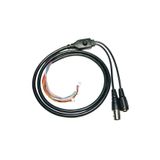 GEG Güvenlik Kamerası Kablosu OSD JOYSTIC BNC DC Jak Girişli 80 cm Siyah Renk 10 ADET
