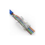 GEG MPUC5E-5101 UTP RJ45 YENİ NESİL 3 U-HOLE 100 ADET CAT5 & CAT6 KONNEKTÖR