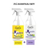 GEGİ Banyo Temizleyici Kireç Sökücü Kir Çözücü Etkili Güçlü Fomül Sprey & Çok Amaçlı Leke Çıkarıcı Güçlü Etkili Sprey