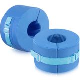 Geiserailie 2'li Paket Ayak Yüksekliği Yastığı 6,7 x 6,7 x 3,9 Basınç Yaraları için Topuk Koruyucuları Bacak Ayak Bileği Yastık Halkası Rahatlama Basınç Yastığı Yatak Yaraları için Şişme Ağrı Azaltıcı