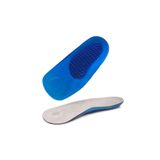 Gel Comfort GC20 | Ark Destekli Yumuşak Jel, Tüm Ayakkabılar ile Uyumlu Rahat Ortopedik 3/4 Konfor İç Tabanlık