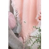 GELB Müslin 4 Katlı Bebek Battaniyesi 110cm X 110cm %100 Doğal Organik Pamuk