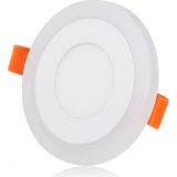 Geldi 2 Adet Çift Renkli Hero LED Panel 3+3 Watt Dış Çapı 10 cm Mavi-Beyaz Iki Renkli Tavan Spot Lambası