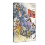 Geleceğe Dönüş Filmi Retro Retro Klasik Dekorasyon Posteri 17 Kanvas Poster Yatak Odası Dekoru Spor Manzara Ofis Odası Dekoru Hediye Çerçevesi: 24×36 inç (60×90cm)