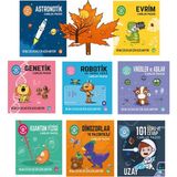 Geleceğin Dâhileri Seti - 8 Kitap Set -Tescilli Kitap Ayracı ile