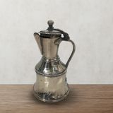 Geleneksel Kalaylı Bakır Sürahi, 22 cm Yükseklik, 13 cm Çap