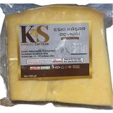 Geleneksel Kars Eski Kaşar Peyniri Şirden Mayalı (1000 Gr) - 1 kg