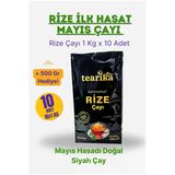 Geleneksel Rize Çayı 1 Kg x 10 Adet – Mayıs Hasadı Doğal Siyah Çay + 500 Gr Hediye!