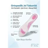Gelenke Ortopedik Jel Tabanlık – Ark Destekli Şok Emici Masaj Etkili Ayakkabı Tabanlığı