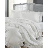 Gelin Home Yasemin Nevresim Pike Set Krem - 200 x 220 cm - Beyaz