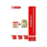 Gelincik 2'li Set 320gr Leblebi Kreması ve 320gr Kahvaltılık Sürülebilir Özel Üretim Antep Fıstığı Kreması - 640 gr