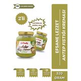 Gelincik 2'li Set Kahvaltılık Sürülebilir Katkısız 320gr Özel Üretim Antep Fıstığı Kreması Dubai Çikolası
