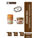 Gelincik 2'li Set Kahvaltılık Sürülebilir Katkısız 340gr Leblebi Kreması + Haşhaş Kreması 320gr