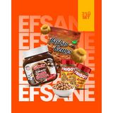 Gelincik 3'lü Set Kremlebi+Parçacıklı Kakaolu Fındık KREMASI650GR+SARI Haşhaş EZMESI500GR Özel Paket